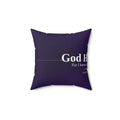 God Has a Plan. Christian Throw Pillow | Jeremiah 29:11 | Faith Home Decor