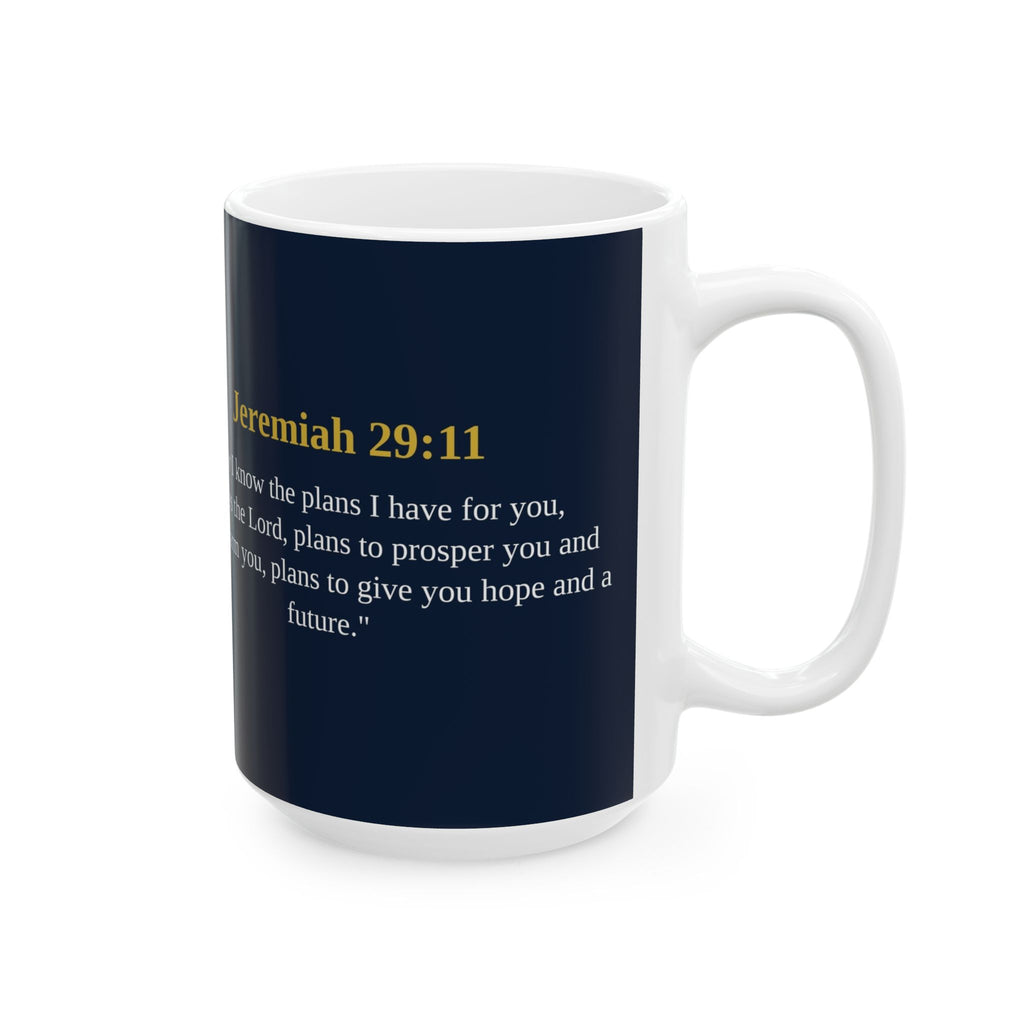Jeremiah 29:11 Christian Mug | Scripture Coffee Mug | Hope and Future | Faith Gift