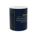 Romans 8:28 Christian Mug | All Things Work Together | Scripture Coffee Mug | Faith Gift