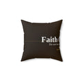 Faith Over Fear. Christian Throw Pillow | Isaiah 41:10 | Faith Home Decor
