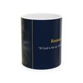 Romans 8:31 Christian Mug | If God Is For Us | Scripture Coffee Mug | Faith Gift