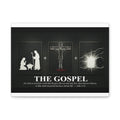 The Gospel Canvas Print | John 3:16 | Christian Wall Art