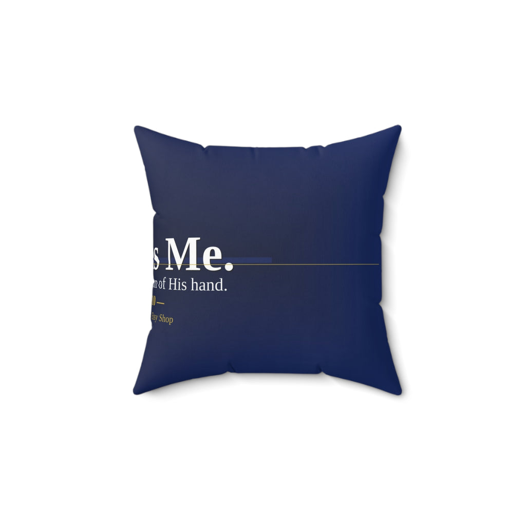 God Has Me. Christian Throw Pillow | Isaiah 41:10 | Faith Home Decor