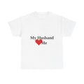 My Husband Loves Me Christian T-Shirt — Proverbs 31 Scripture Tee (White)