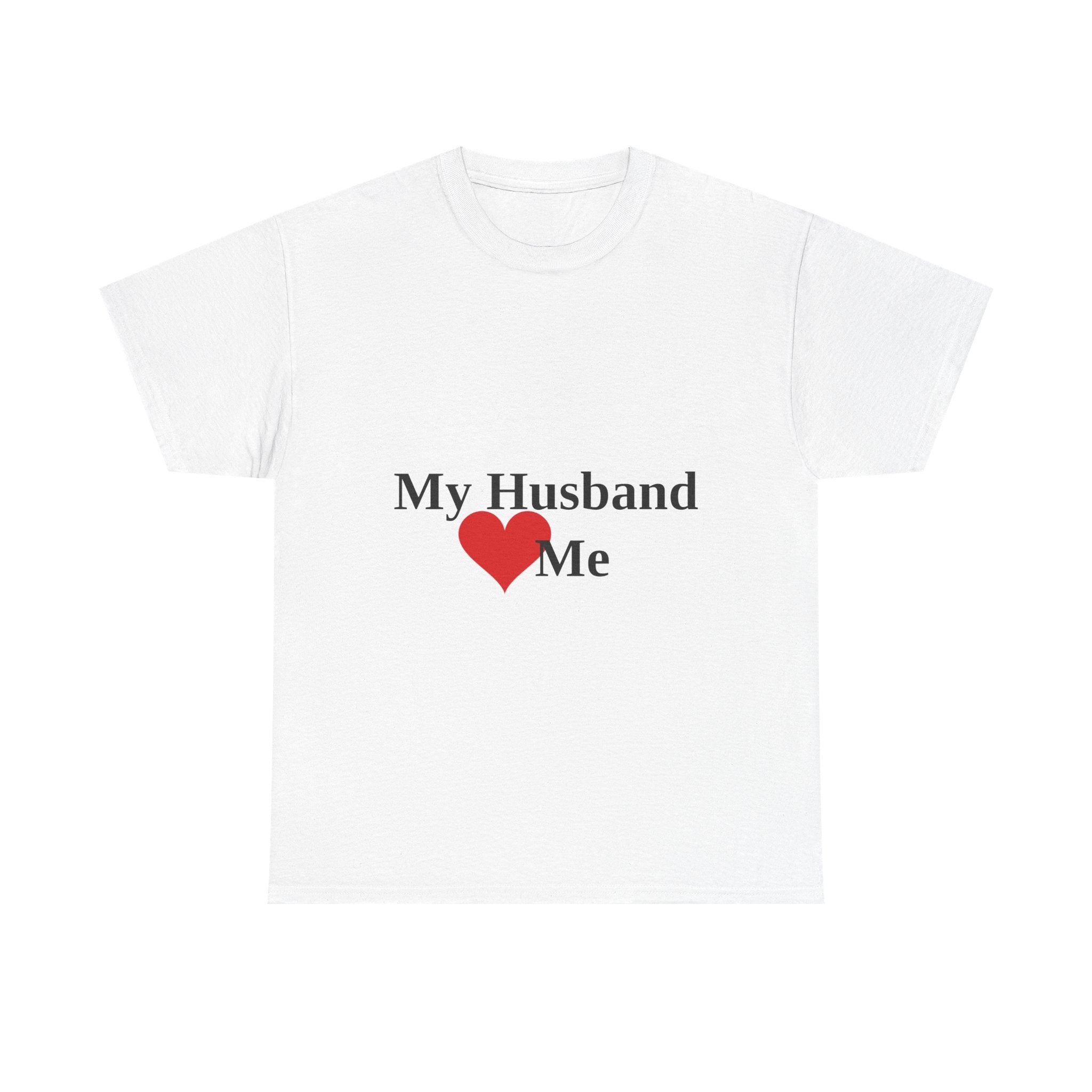 My Husband Loves Me Christian T-Shirt — Proverbs 31 Scripture Tee (White)