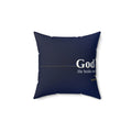 God Has Me. Christian Throw Pillow | Isaiah 41:10 | Faith Home Decor