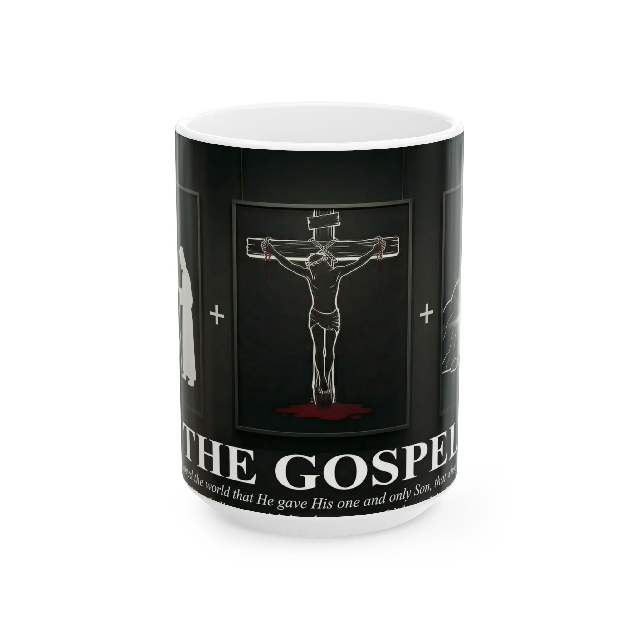 The Gospel Coffee Mug | John 3:16 | Christian Mug | Faith Gift