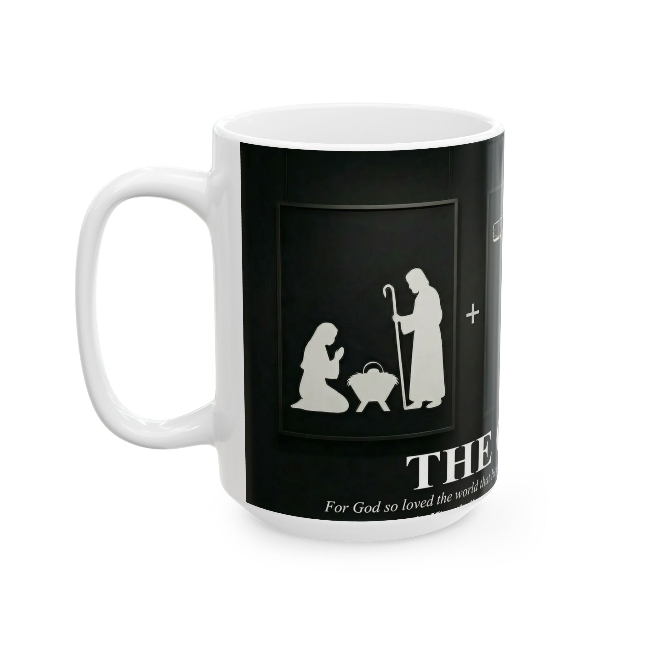 The Gospel Coffee Mug | John 3:16 | Christian Mug | Faith Gift