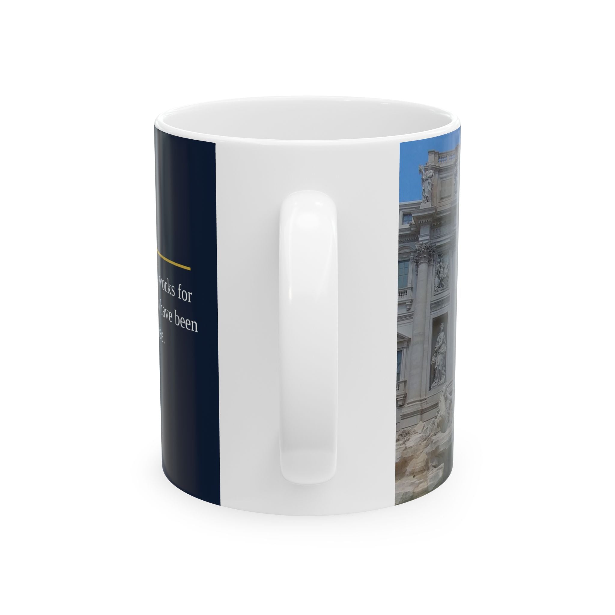 Romans 8:28 Christian Mug | All Things Work Together | Scripture Coffee Mug | Faith Gift
