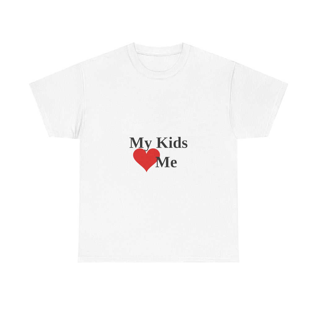 My Kids Love Me Christian T-Shirt — Proverbs 31 Scripture Tee (White)