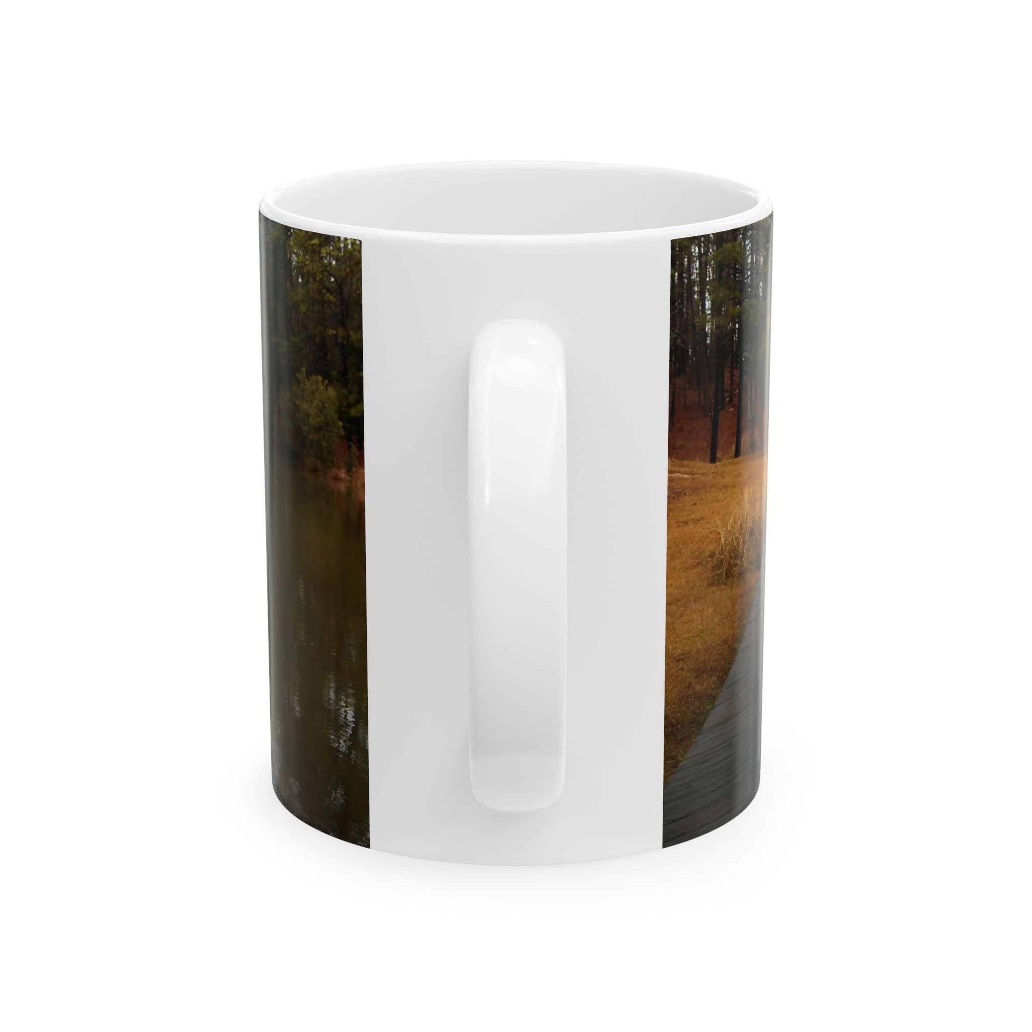 Be Still Coffee Mug | Psalm 46:10 | Peaceful Dock | Christian Mug