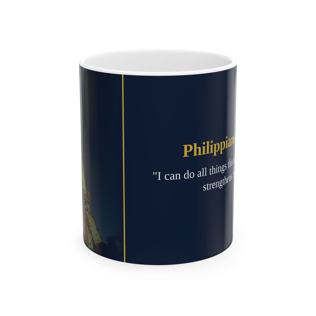 Philippians 4:13 Christian Mug | I Can Do All Things | Scripture Coffee Mug | Faith Gift