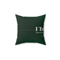 I Trust God. Christian Throw Pillow | Proverbs 3:5 | Faith Home Decor